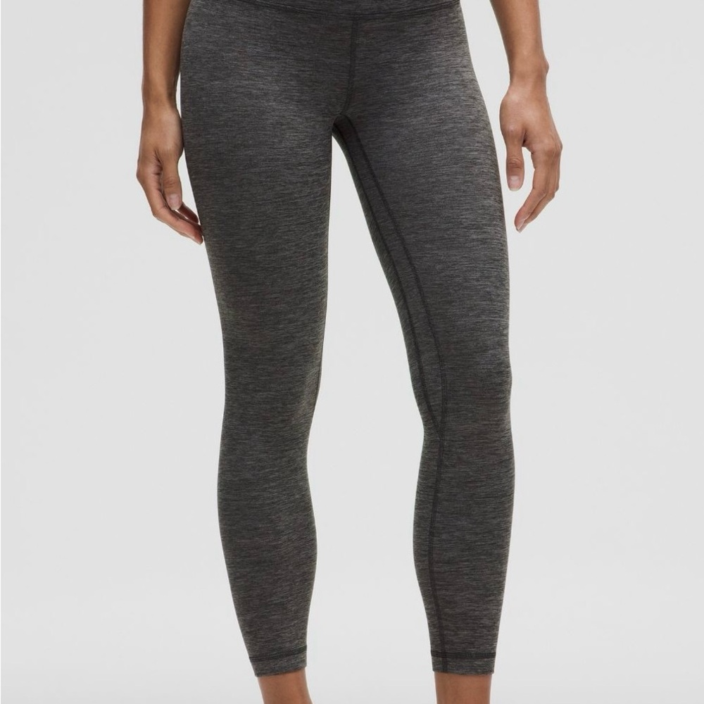 Lululemon Align 25” legging in Heathered Graphite Grey size 4